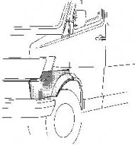 Крыло VAN WEZEL 3070158