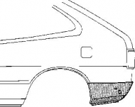 Боковина VAN WEZEL 5320133
