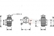 Осушитель VAN WEZEL 0700D059