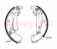 Комлект тормозных накладок BENDIX 362371B