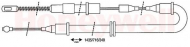 Трос BENDIX 431252B