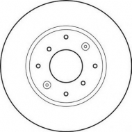 Тормозной диск BENDIX 561622B