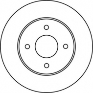 Тормозной диск BENDIX 562227B