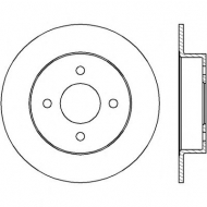 Тормозной диск BENDIX 562420B