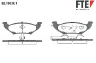 Комплект тормозных колодок FTE BL1962U1