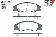 Комплект тормозных колодок FTE BL1965A4