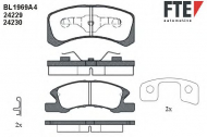 Комплект тормозных колодок FTE BL1969A4