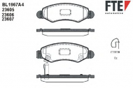 Комплект тормозных колодок FTE BL1967A4