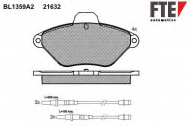 Комплект тормозных колодок FTE BL1359A2