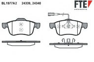 Комплект тормозных колодок FTE BL1977A2
