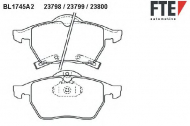 Комплект тормозных колодок FTE BL1745A2