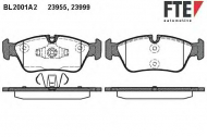 Комплект тормозных колодок FTE BL2001A2