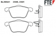 Комплект тормозных колодок FTE BL2005A1