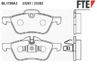 Комплект тормозных колодок FTE BL1786A2