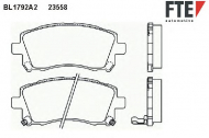 Комплект тормозных колодок FTE BL1792A2