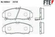 Комплект тормозных колодок FTE BL1806A2