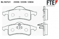 Комплект тормозных колодок FTE BL1827U1