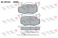Комплект тормозных колодок FTE BL1201A2