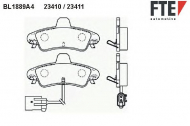 Комплект тормозных колодок FTE BL1889A4