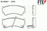 Комплект тормозных колодок FTE BL1856A2
