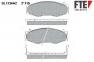 Комплект тормозных колодок FTE BL1236A2