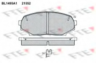 Комплект тормозных колодок FTE BL1495A1