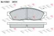 Комплект тормозных колодок FTE BL1135A1