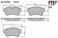 Комплект тормозных колодок FTE BL1732A4