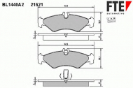 Комплект тормозных колодок FTE BL1440A2