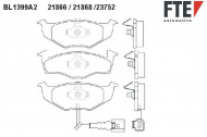 Комплект тормозных колодок FTE BL1399A2