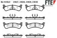 Комплект тормозных колодок FTE BL1516U2