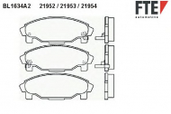 Комплект тормозных колодок FTE BL1634A2