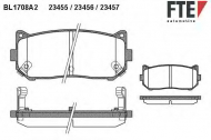 Комплект тормозных колодок FTE BL1708A2