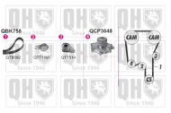 Комплект водяного насоса / зубчатого ремня QUINTON HAZELL QBPK7580