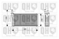 Теплообменник QUINTON HAZELL QHR2153
