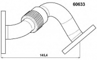 Трубопровод WAHLER 60633D