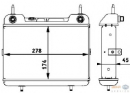 Теплообменник HELLA 8MO 376 725-381