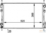Теплообменник HELLA 8MK 376 755-281
