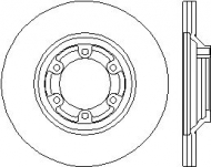 Тормозной диск HELLA 8DD 355 113-041