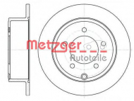 Тормозной диск METZGER 61025.00