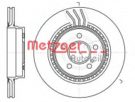 Тормозной диск METZGER 61071.10