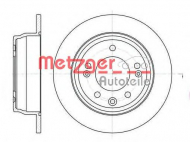 Тормозной диск METZGER 61105.00