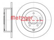 Тормозной диск METZGER 61106.00