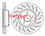Тормозной диск METZGER 61185.10