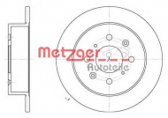 Тормозной диск METZGER 6521.00
