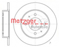 Тормозной диск METZGER 6627.00
