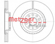 Тормозной диск METZGER 6791.10