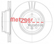 Тормозной диск METZGER 6975.10
