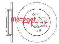 Тормозной диск METZGER 6991.00