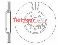 Тормозной диск METZGER 6544.10